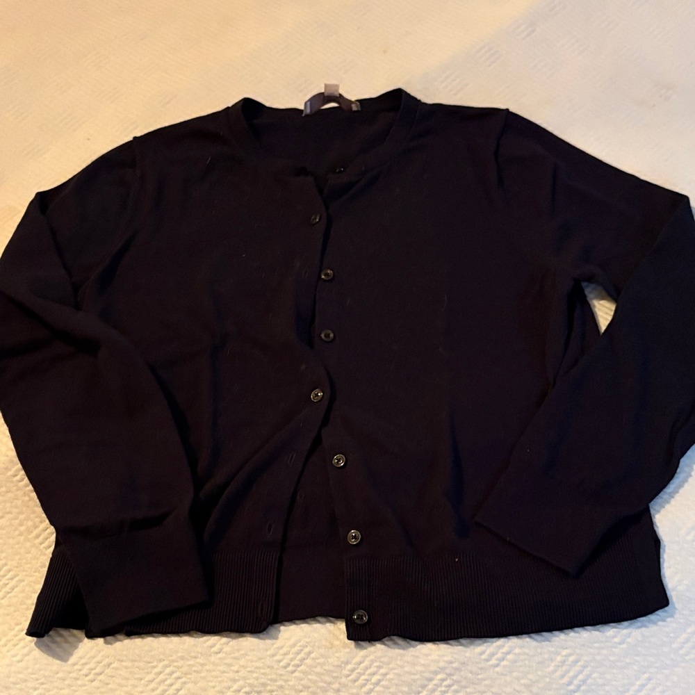 LOFT Navy cardigan
